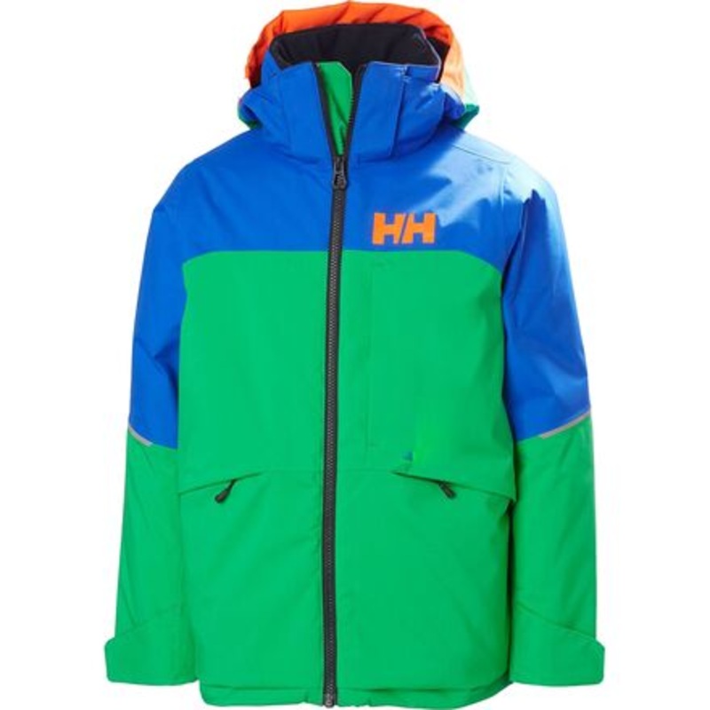 Summit Jacket – Kids&apos;|Bright Green|Dark Creek Splash Camo AOP|16|14