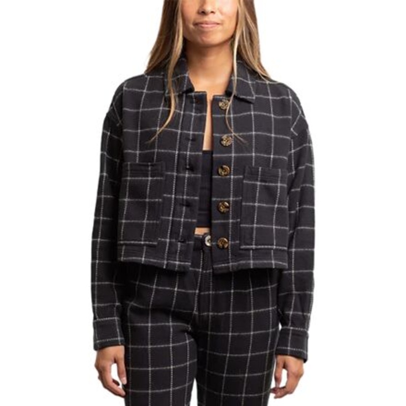 Shoreline Flannel Jacket – Women&apos;s