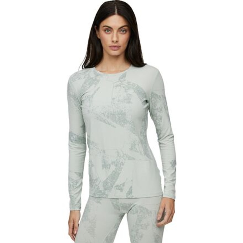 Fractal Midweight Crew Top – Women&apos;s