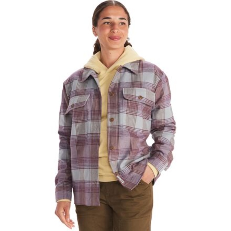 Incline Heavyweight Flannel Overshirt – Women&apos;s