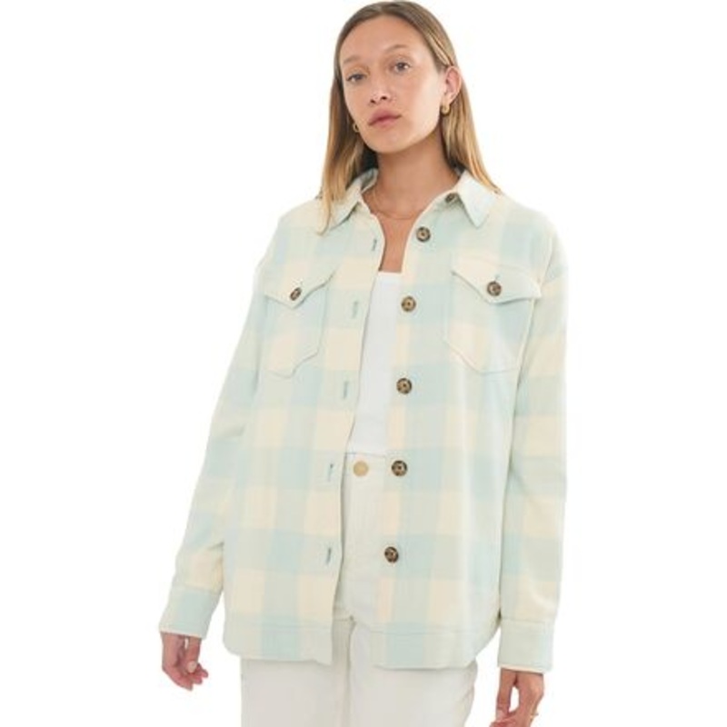 Bailey Flannel Shirt Jacket – Women&apos;s