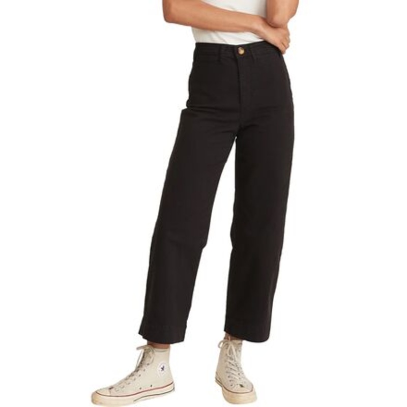 Bridget Wide Leg Front Pocket Crop Pant – Women&apos;s