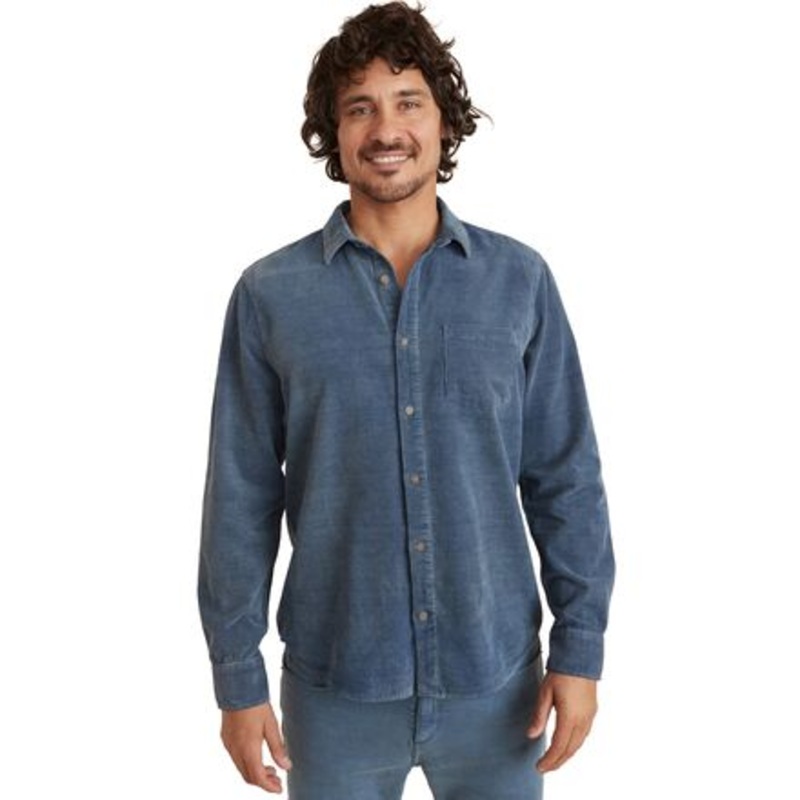 Classic Fit Long-Sleeve Lightweight Cord Shirt – Men&apos;s