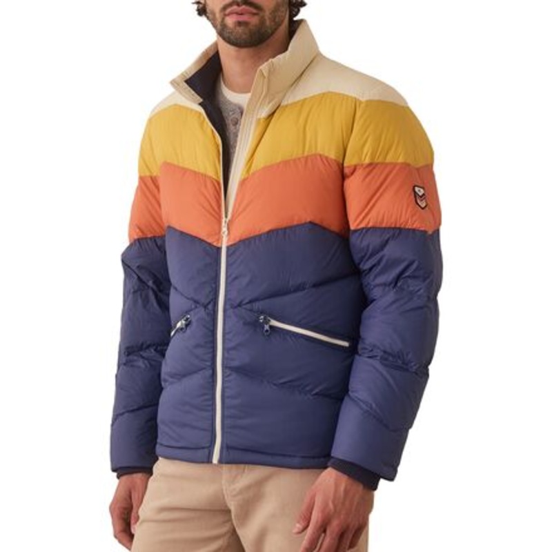 Colorblock Puffer Jacket – Men&apos;s