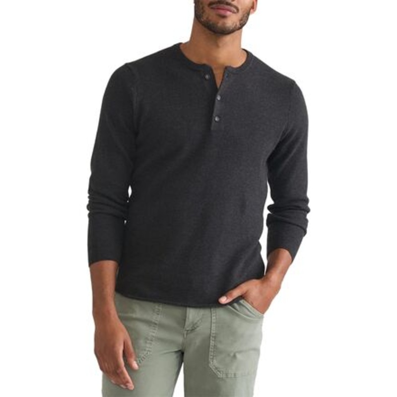Sweater Henley Long-Sleeve Shirt – Men&apos;s