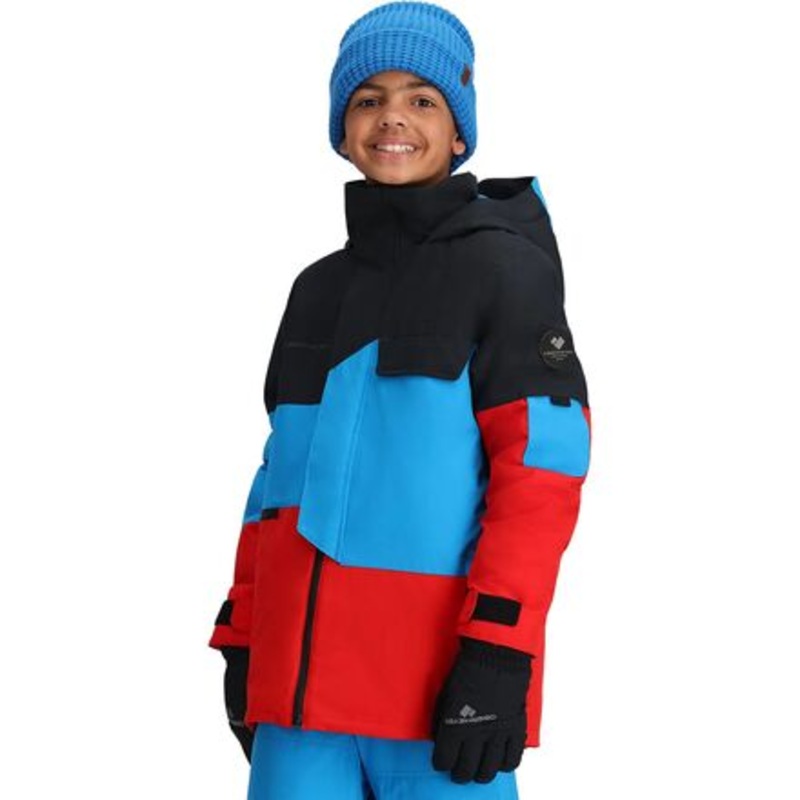 Axel Jacket – Boys&apos;|Apres Blue|Night Vision|L|XL|S