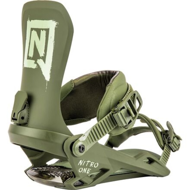 One Snowboard Binding – 2023|Olive|M