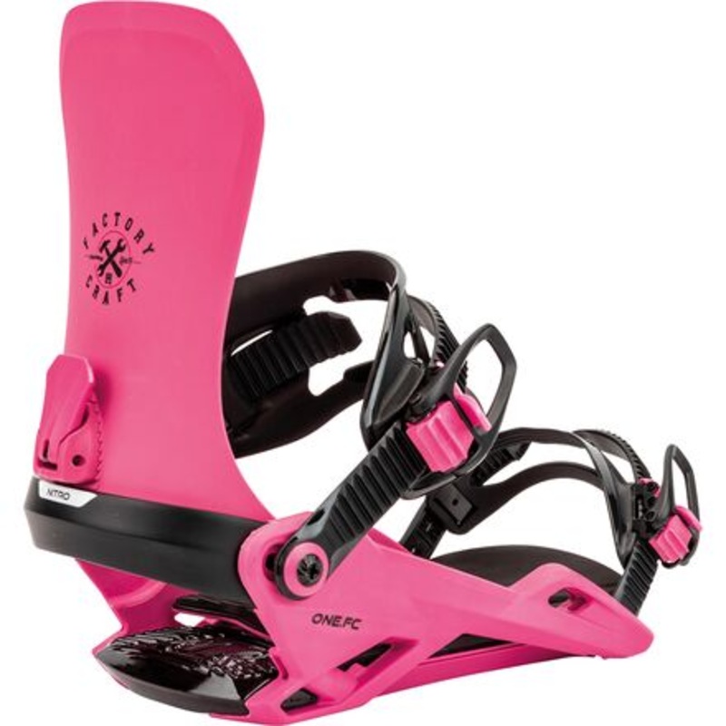 One Snowboard Binding  – 2025|Factory Craft|Raven|Snowtree|Ultra Black|L|M