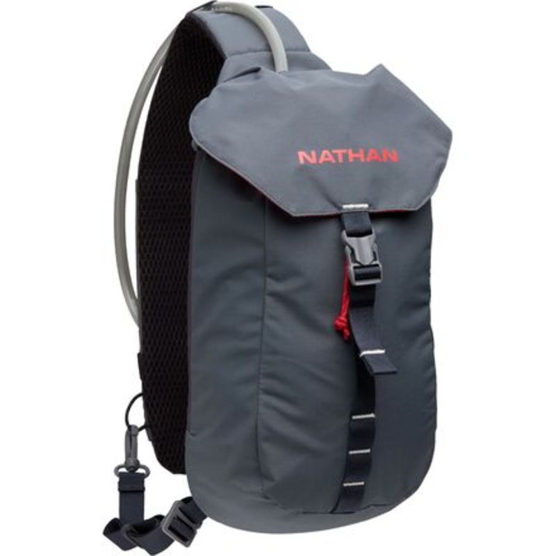 Run Sling 6L Hydration Pack|Charcoal/Ribbon Red|Estate Blue/Sky Blue|One Size