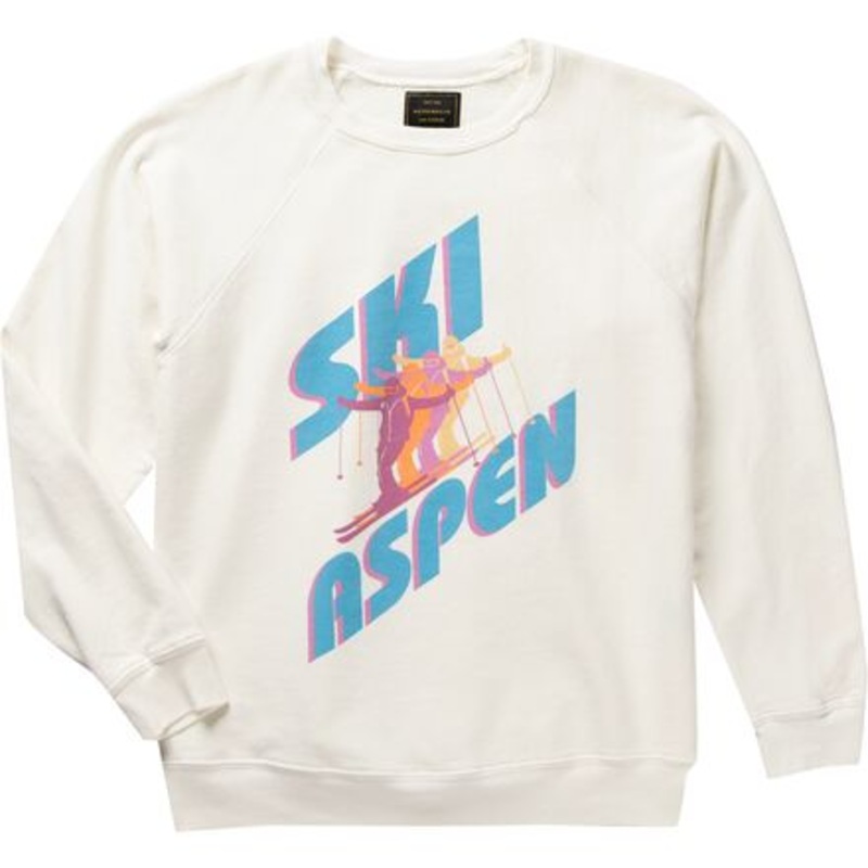 Ski Aspen Sweatshirt|Antique White|XS|S
