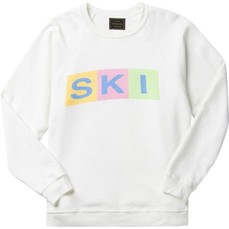 Ski Sweatshirt – Women&apos;s|Antique White|L|XL|XS|S