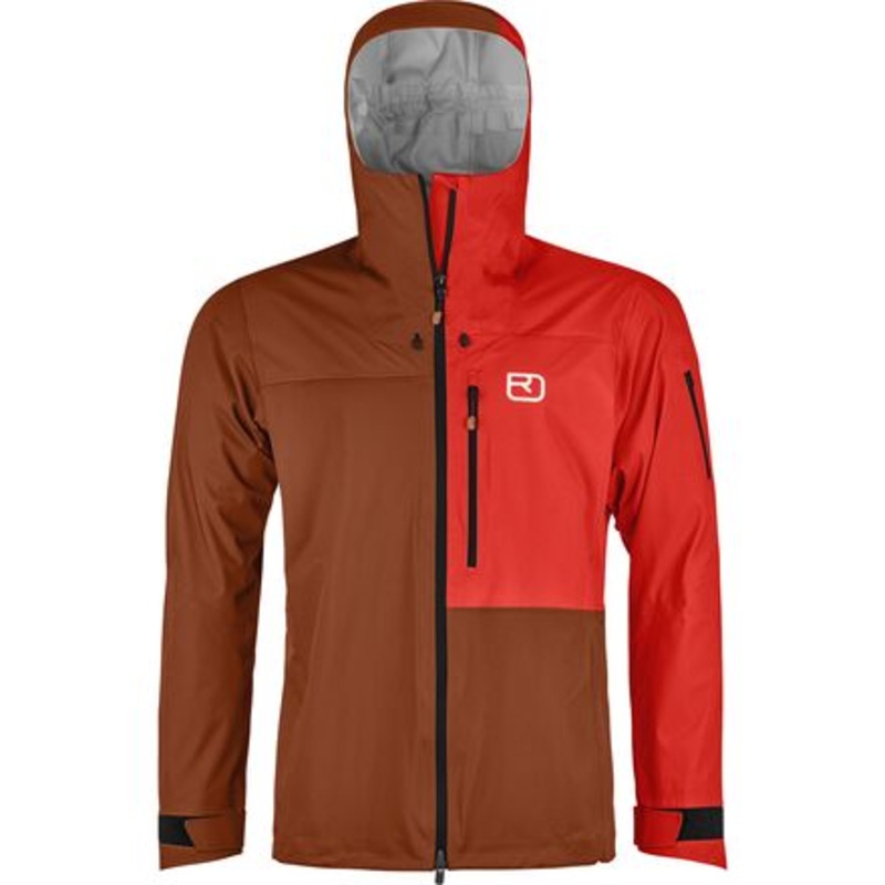 3L Ortler Jacket – Men&apos;s|Bristle Brown|Deep Ocean|Petrol Blue|XL|S|XXL|M|L