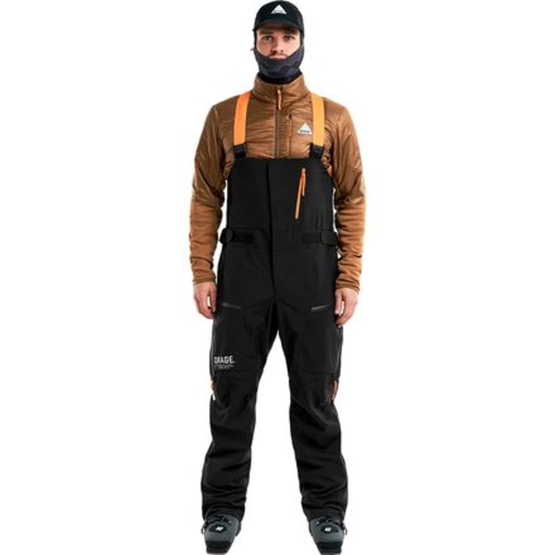 Gibson 3L Bib – Men&apos;s|Black|Clay|Terracotta|XXL|XL|L|S