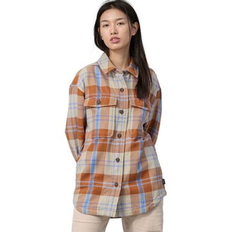 Heavyweight Fjord Flannel Overshirt – Women&apos;s