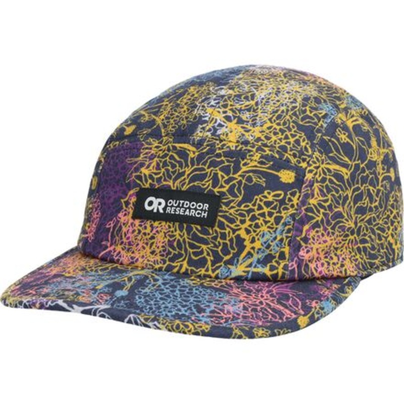Printed 5-Panel Camper Hat|Cenote Floral|One Size