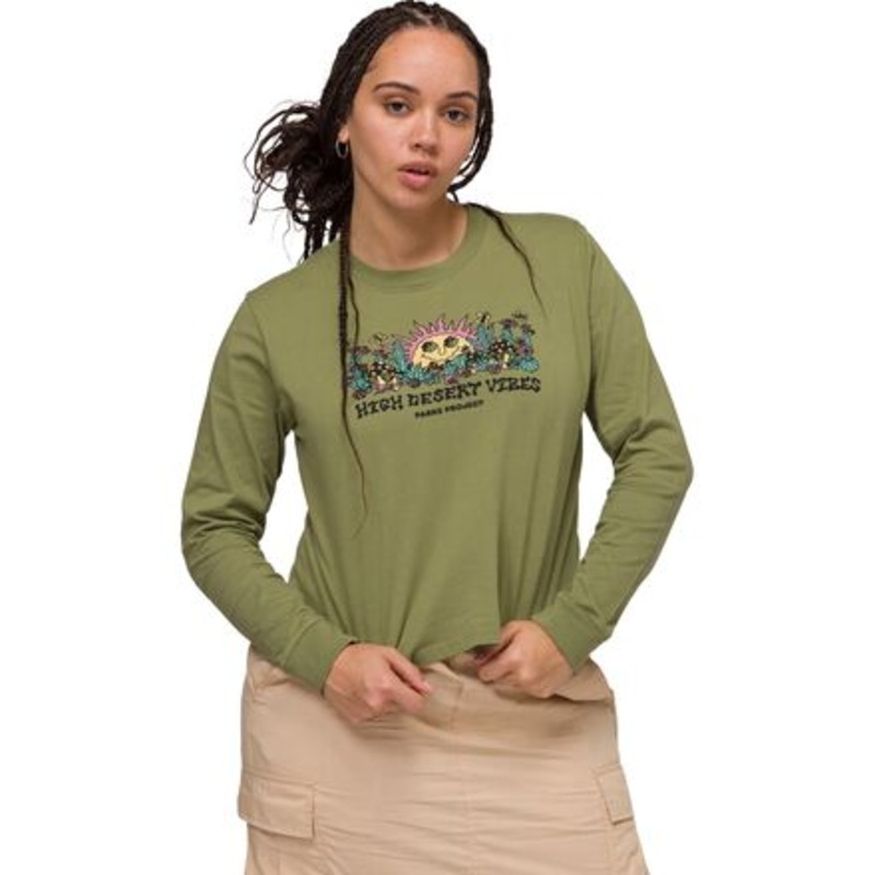 High Desert Vibes Sun Boxy Long-Sleeve T-Shirt – Women&apos;s