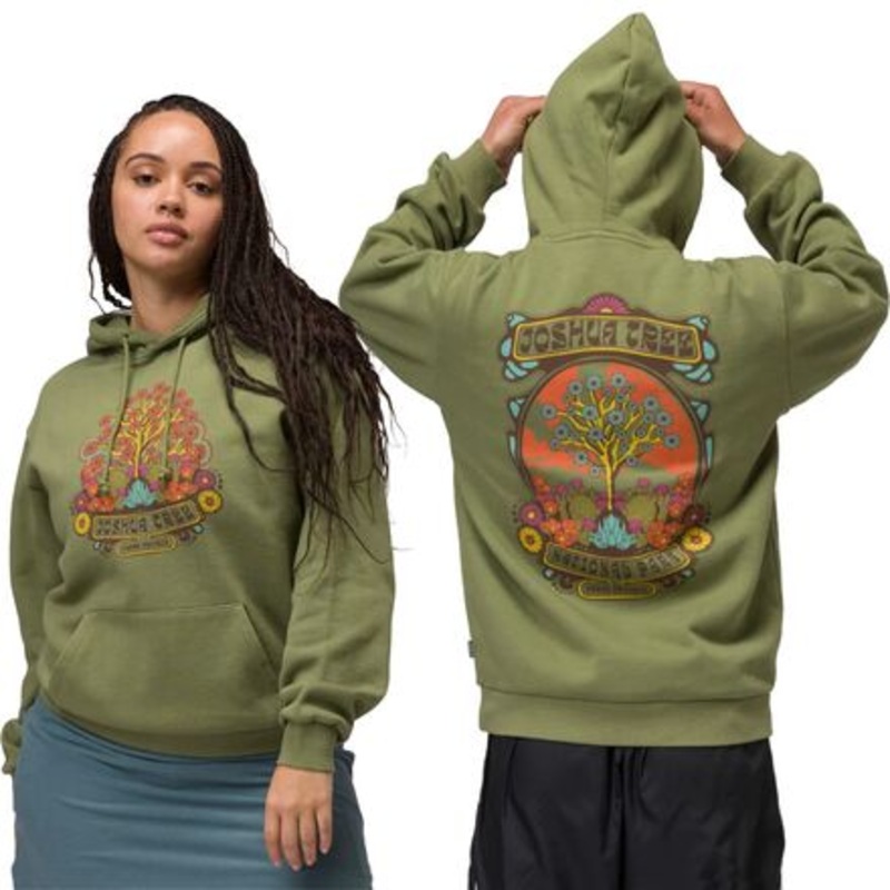 Joshua Tree Trip Hoodie|Fern|S|M