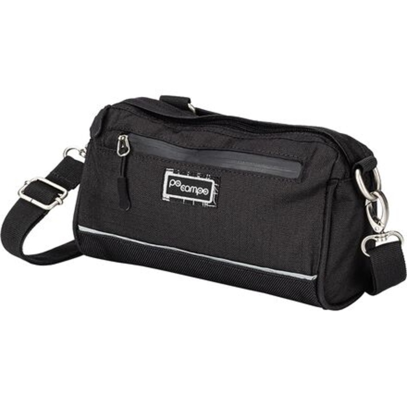 Kinga Handlebar Bag 2|Black Ripstop|Flora|Meadow|Wheels|One Size