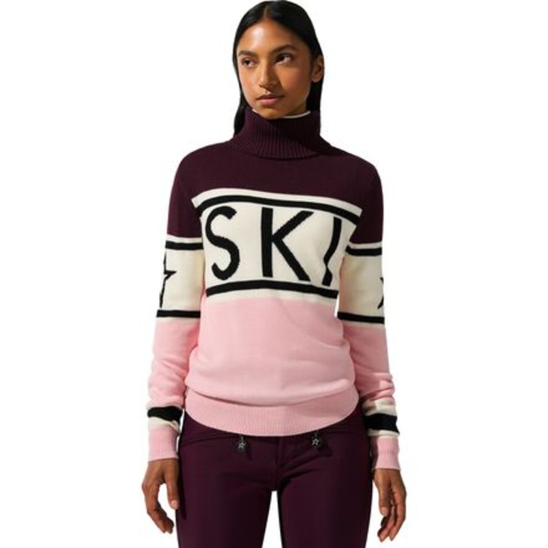 Schild Sweater – Women&apos;s|Burgundy/Snow White/Petal Pink|XL