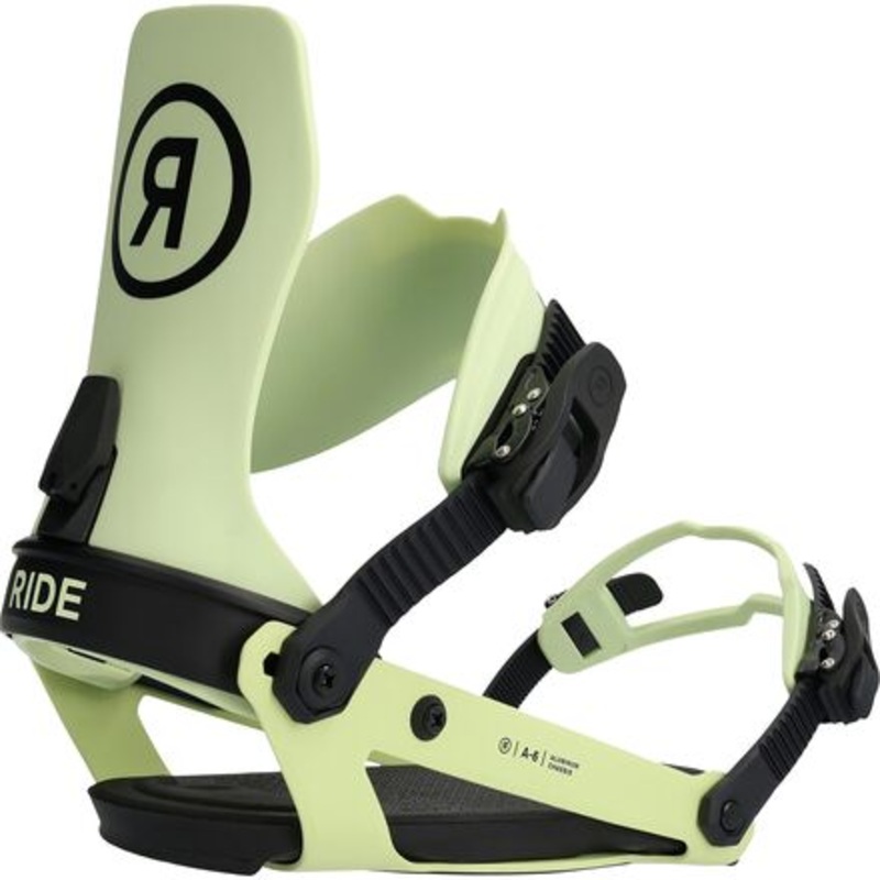 A-6 Snowboard Binding – 2023|Lime|Tan|L|M