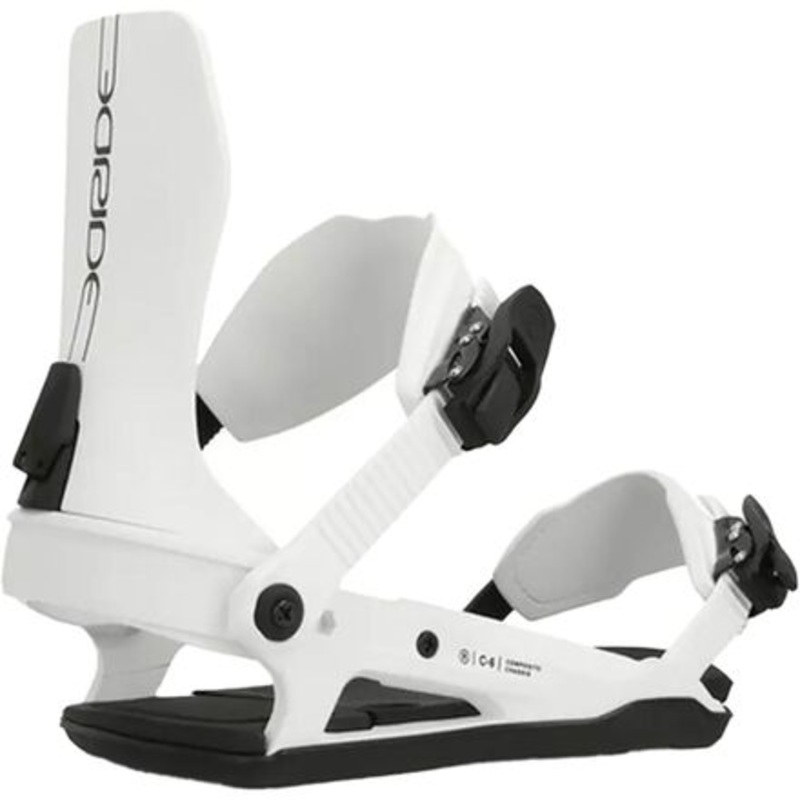 C-6 Snowboard Binding – 2024|White|L