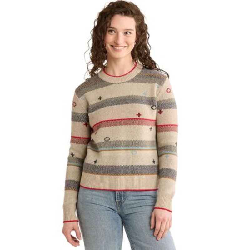 Graphic Merino Pullover Sweater – Women&apos;s