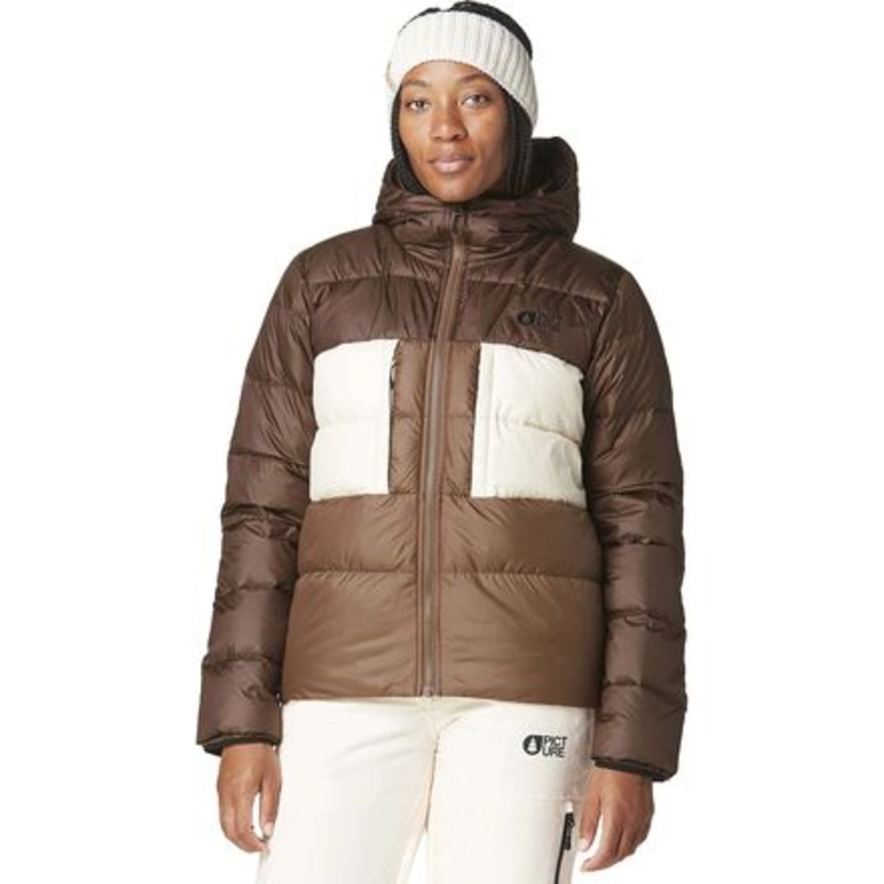 Hi Puff Jacket – Women&apos;s|Chicory Coffee/Cocoa Vanilla|Silt Green/Orchid/Blurry Water|XL|S|XS|M|L