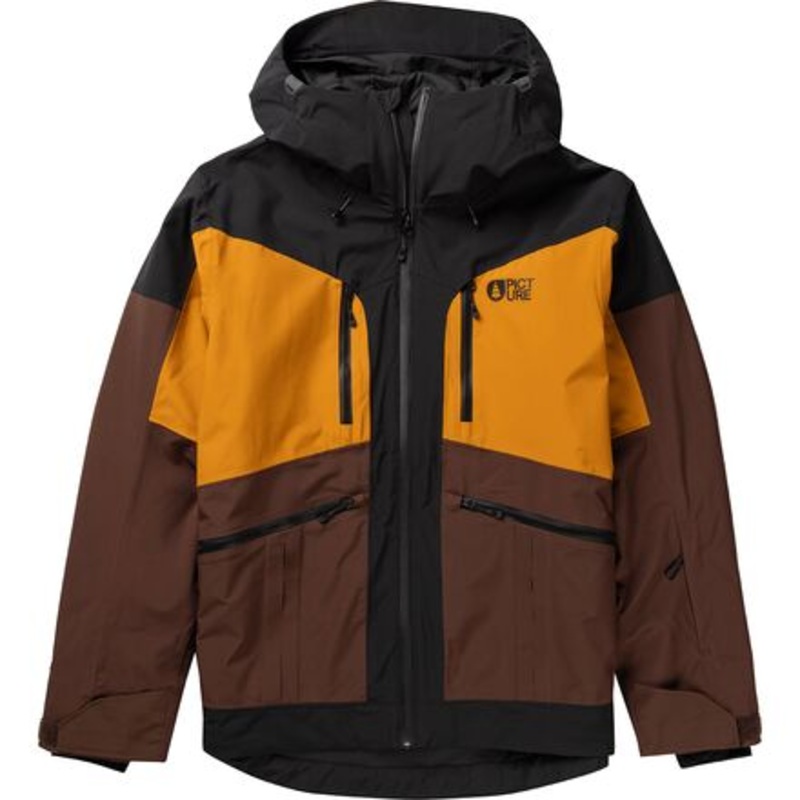 Naikoon Jacket – Men&apos;s|Black Chicory Honey|Chocolate/Carrot/Honey|Golden/Laurel Wreath/Shadow|L|XL|M