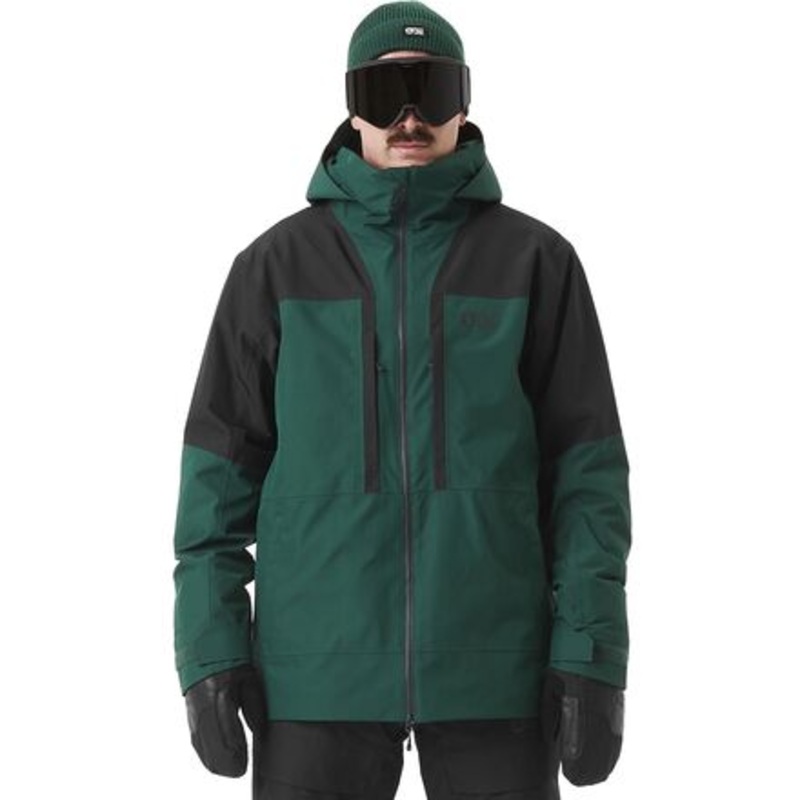 Track Jacket – Men&apos;s|Black/Ponderosa Pine|Cocoa Brown/Chicory Coffee|Carrot Black|L|XL|S|M