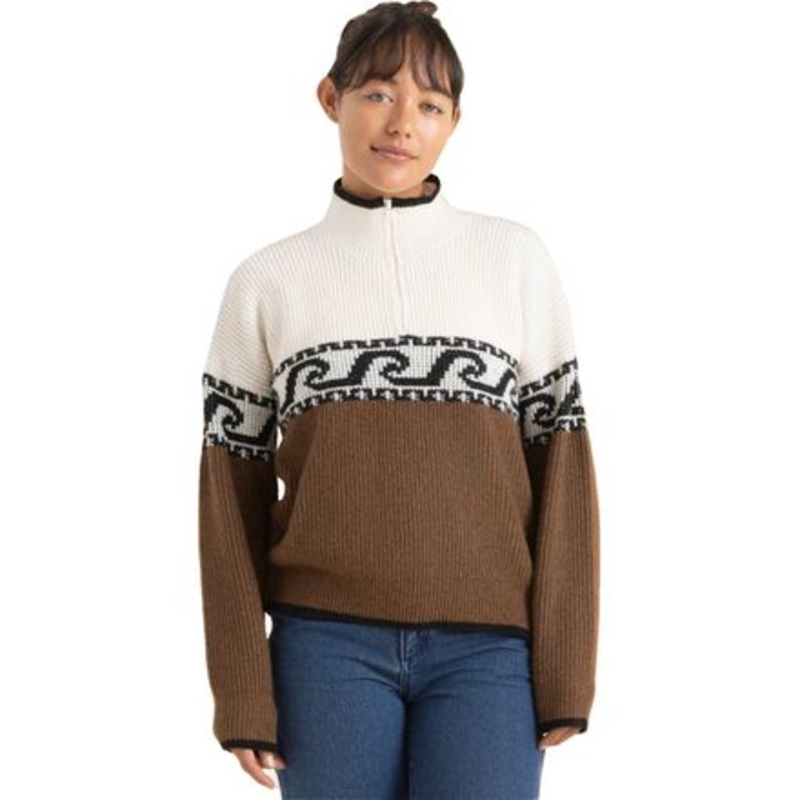 Fjord Sweater – Women&apos;s|Saddle|L|M