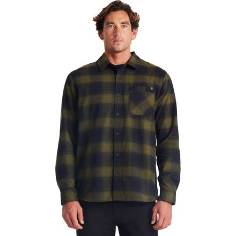 Daytripper Shirt – Men&apos;s|Dark Military Plaid|Dark Navy|Fern|S|L|M