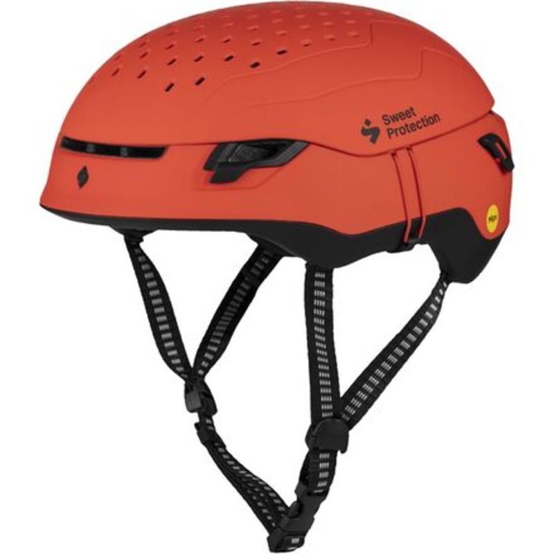 Ascender Mips Helmet|Matte Burning Orange|Willow Green|S/M
