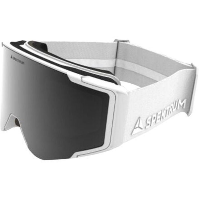 Ostra Bio White Line Goggles|Optical White/Dark Smoke|One Size