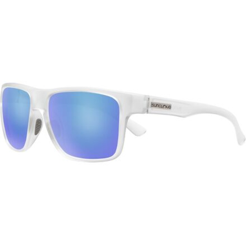 Rambler Polarized Sunglasses|Matte Crystal/Polar Blue Mirror|One Size