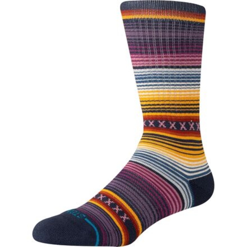 Curren ST Crew Staple Sock|Grape|Red|Tan|L|S|M