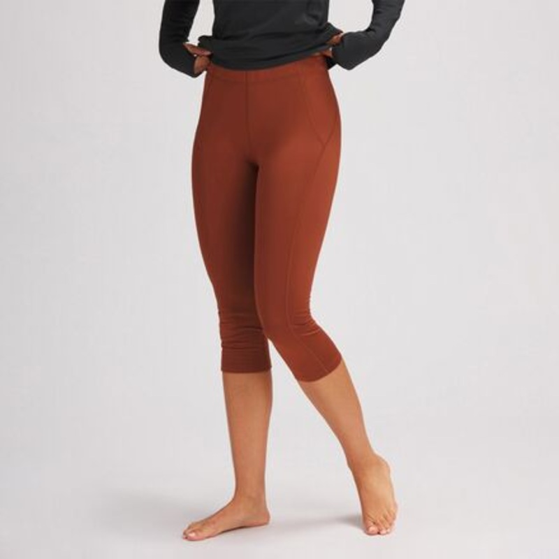Lightweight Poly Calf-Length Baselayer Bottom – Women&apos;s
