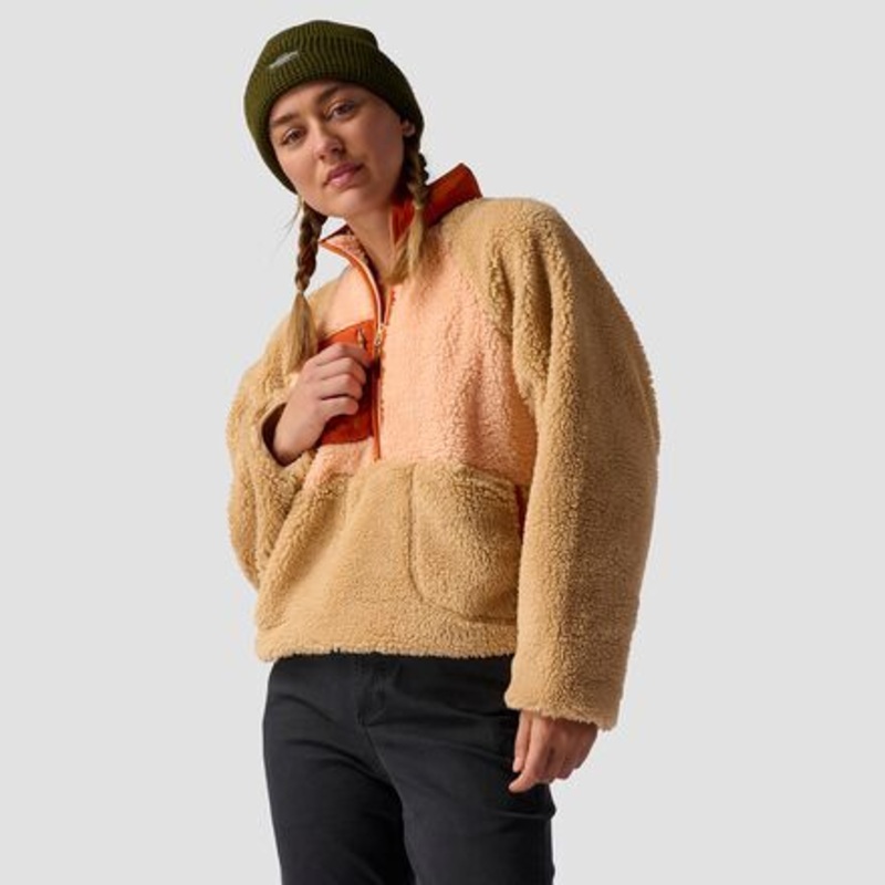 MTN 1/2-Zip High Pile Fleece Pullover – Women&apos;s