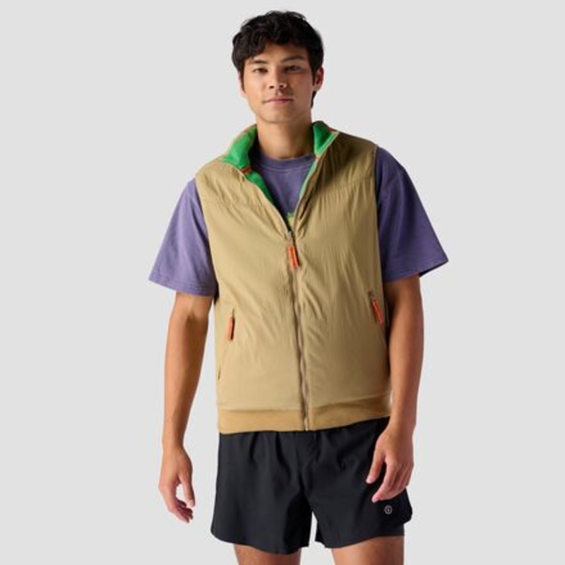 Reversible Polar Fleece Vest – Men&apos;s