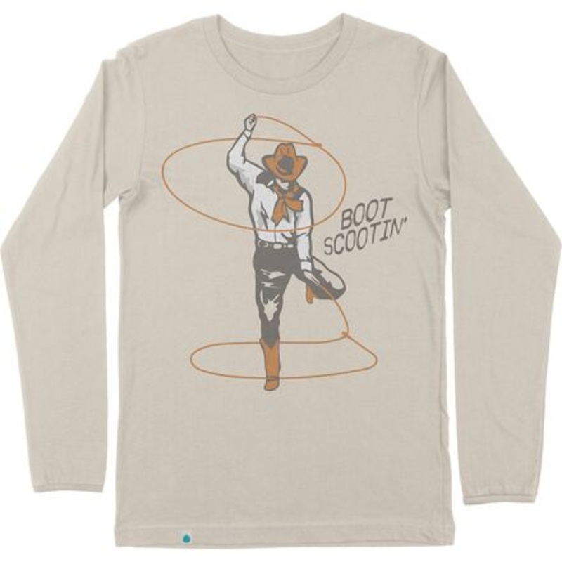 Boot Scootin&apos; Long-Sleeve T-Shirt – Men&apos;s