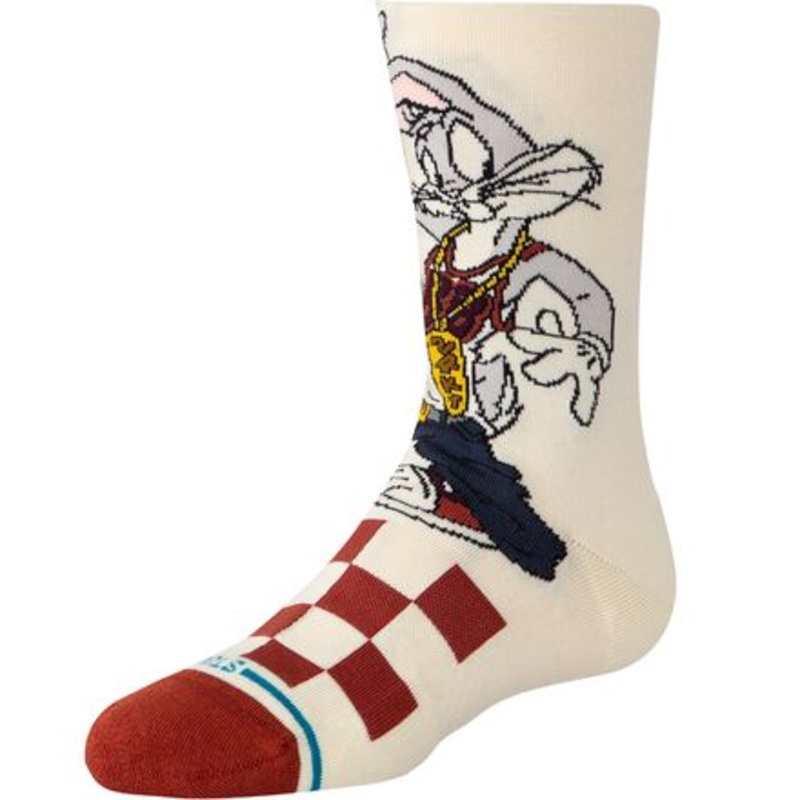 Bugs Crew Sock – Kids&apos;|Vintage White|L|M