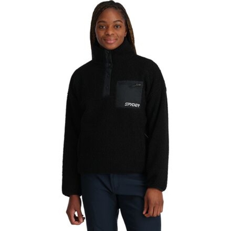 Cloud Fleece Snap Pullover – Women&apos;s