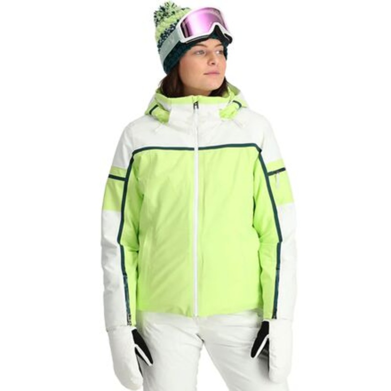 Poise Jacket – Women&apos;s|Lime Ice|Wintermoss|2|8|4|14|10|6|12