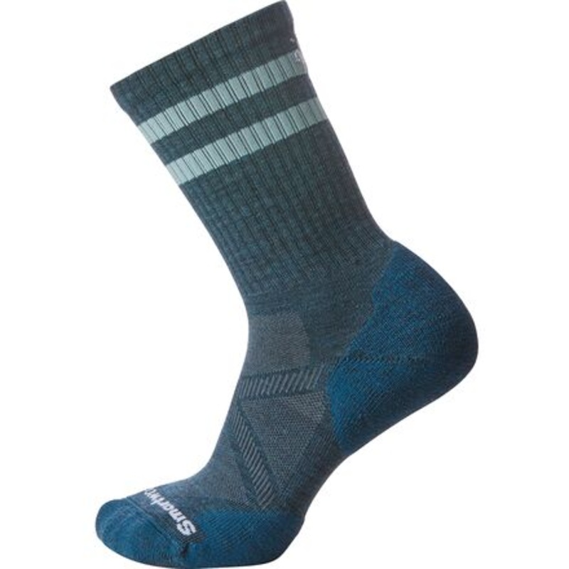 Athletic Stripe Crew Sock|Twilight Blue|S