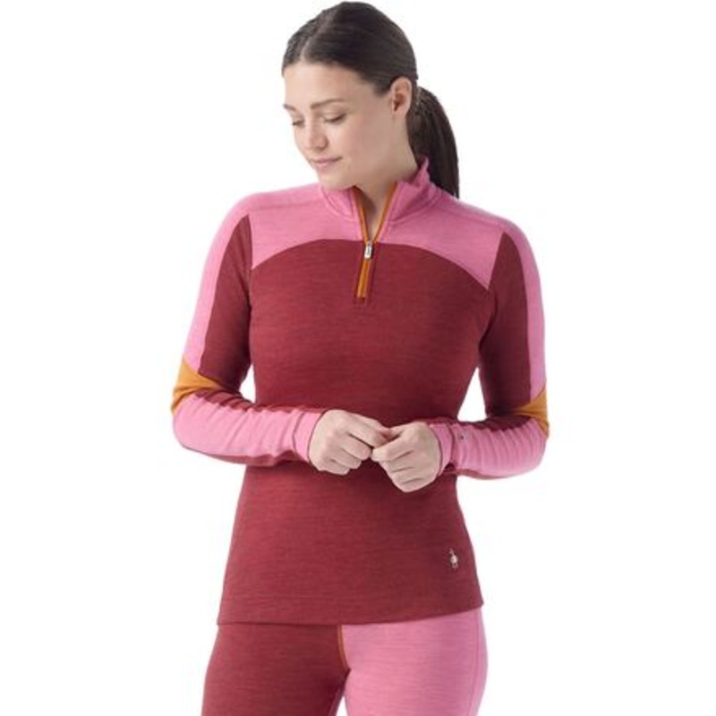 Classic Thermal Merino 1/4 Zip Baselayer Top – Women&apos;s