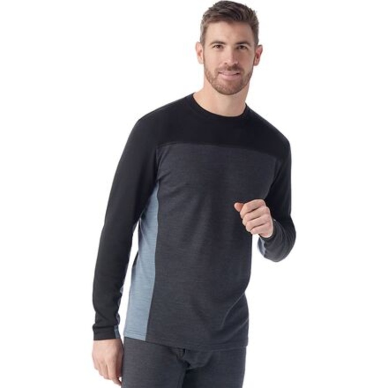 Classic Thermal Merino Colorblock Crew Base Layer – Men&apos;s
