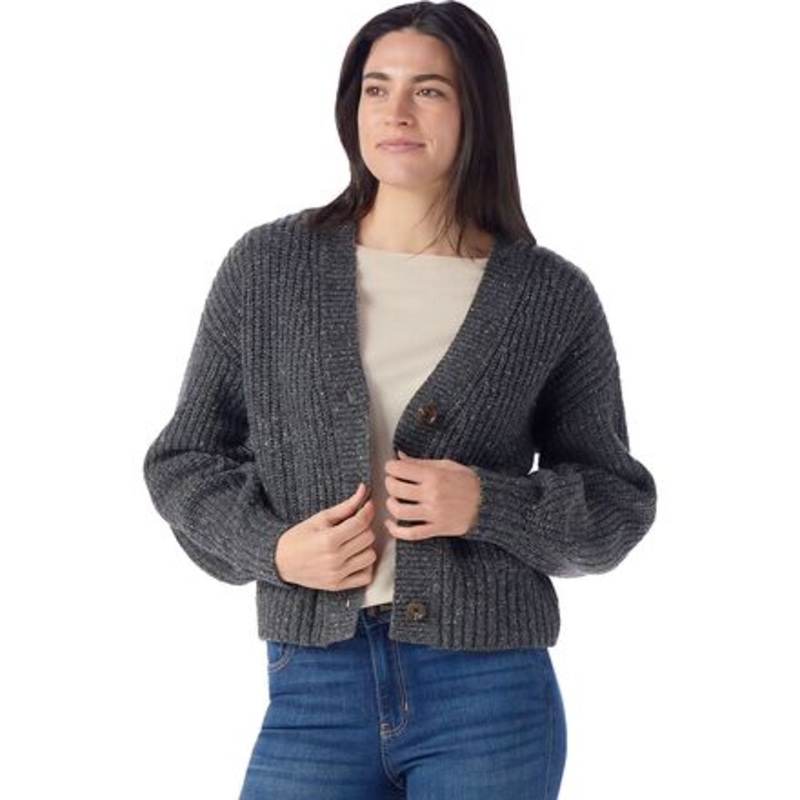 Cozy Lodge Cropped Cardigan Sweater – Women&apos;s