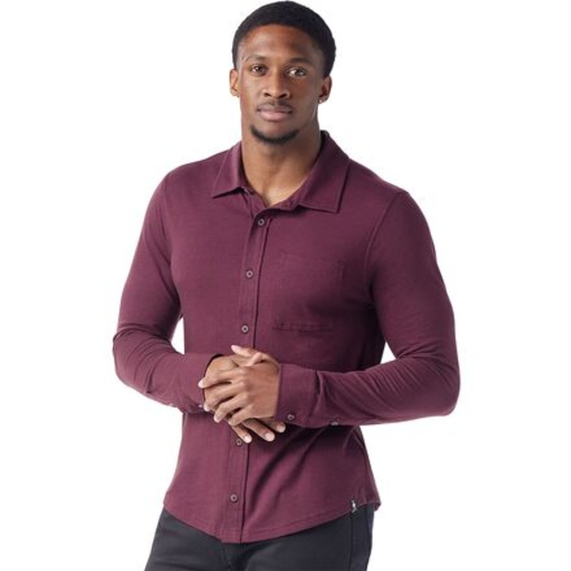 Long-Sleeve Button-Up Shirt – Men&apos;s
