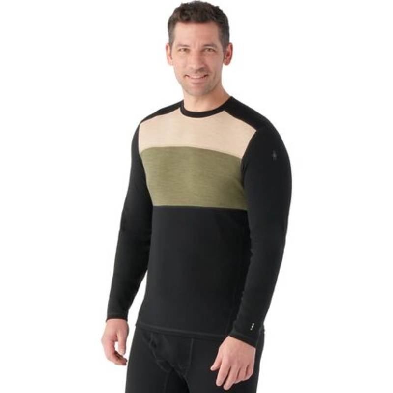 Merino 250 Baselayer Colorblock Crew – Men&apos;s