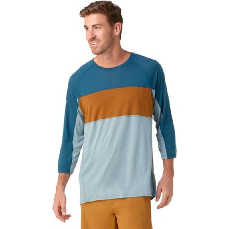 Merino Sport 120 Mountain Biking 3/4 Sleeve T-Shirt – Men&apos;s