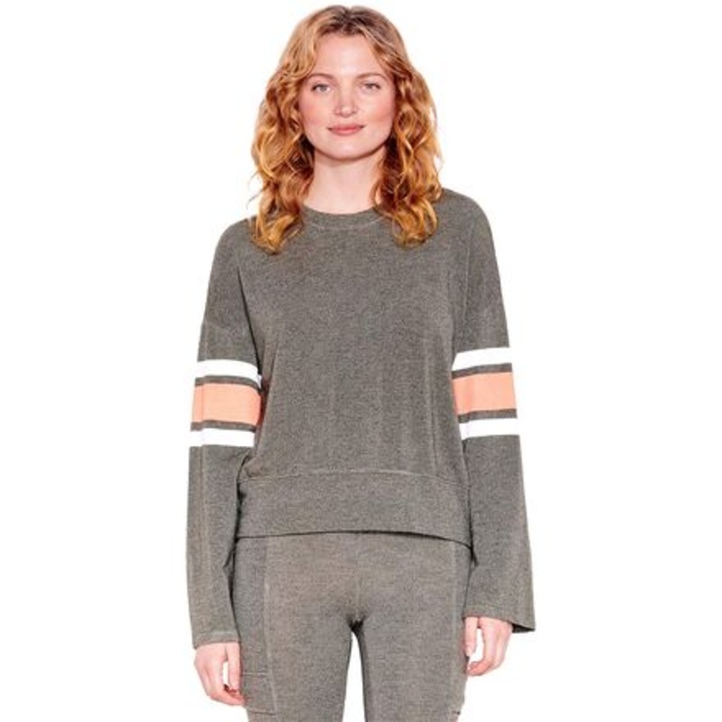 Varsity Stripe Pullover – Women&apos;s